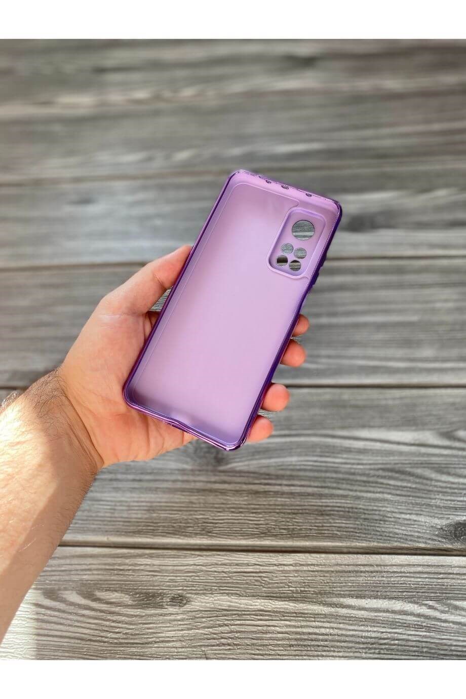 Mi 10T / Mi 10T Pro Mor Premium Silikon Kılıf