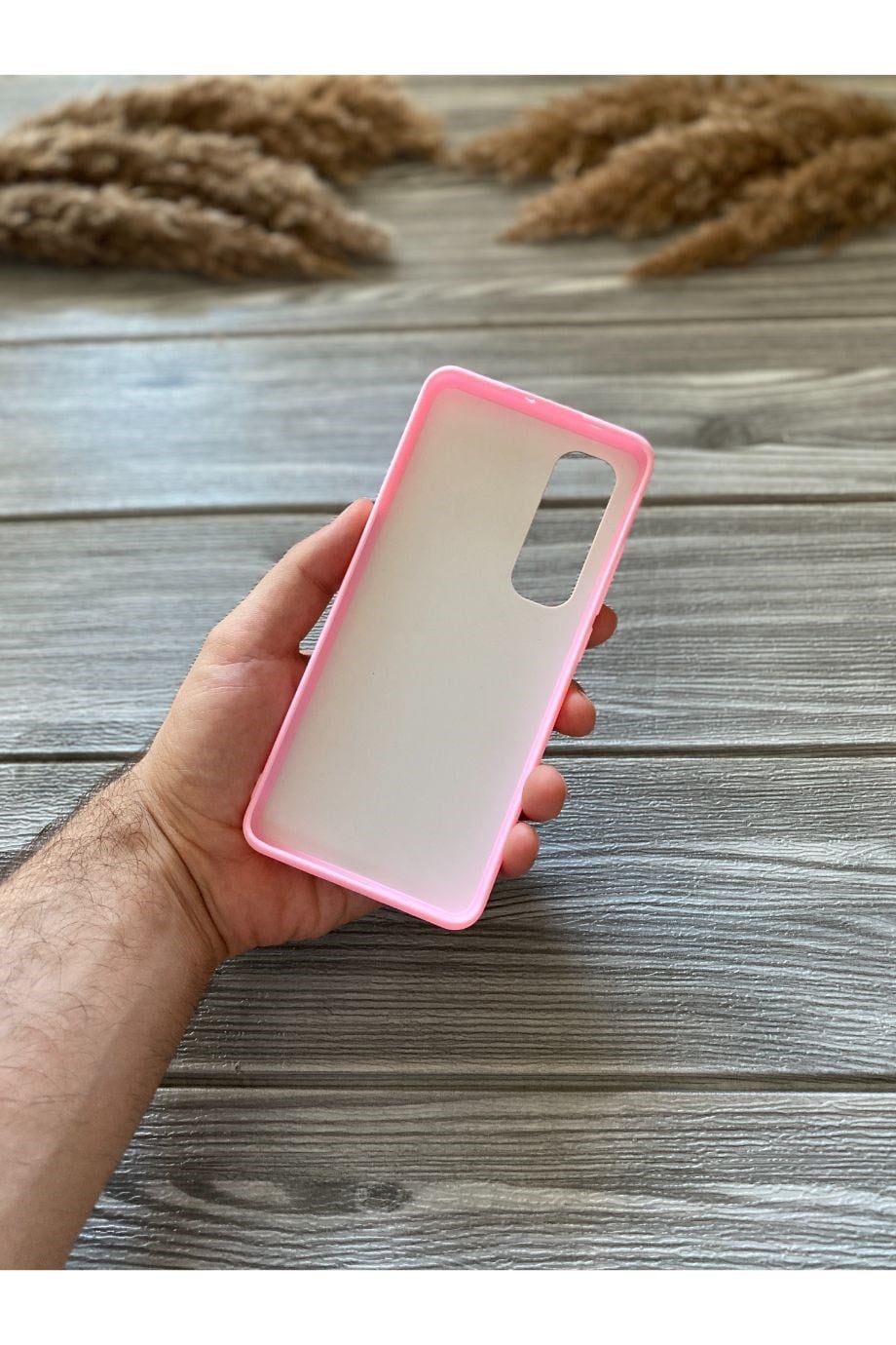 Mi Note 10 Lite Pembe Prizma Kılıf