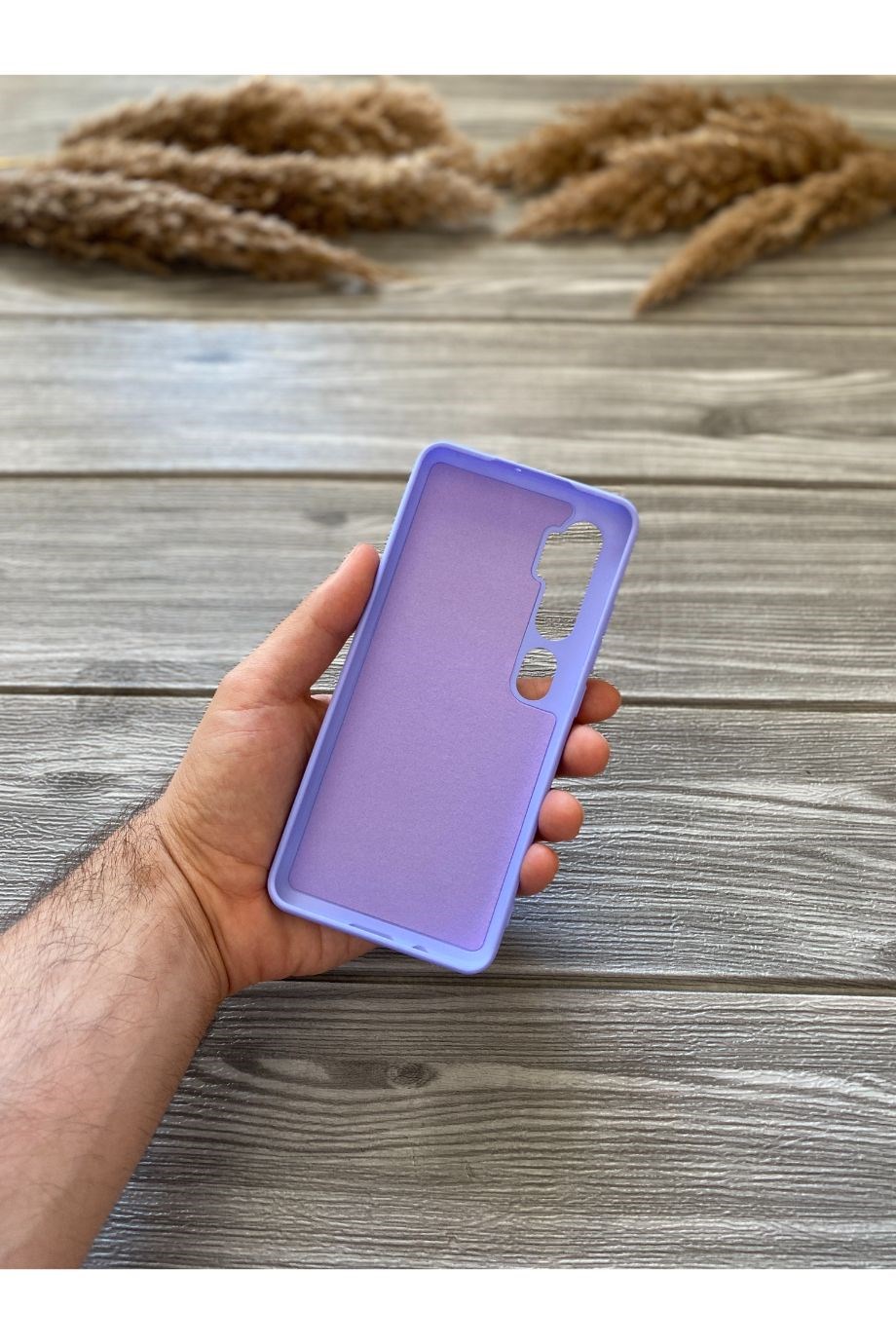 Mi Note 10 / Note 10 Pro Lila Lansman Kılıf
