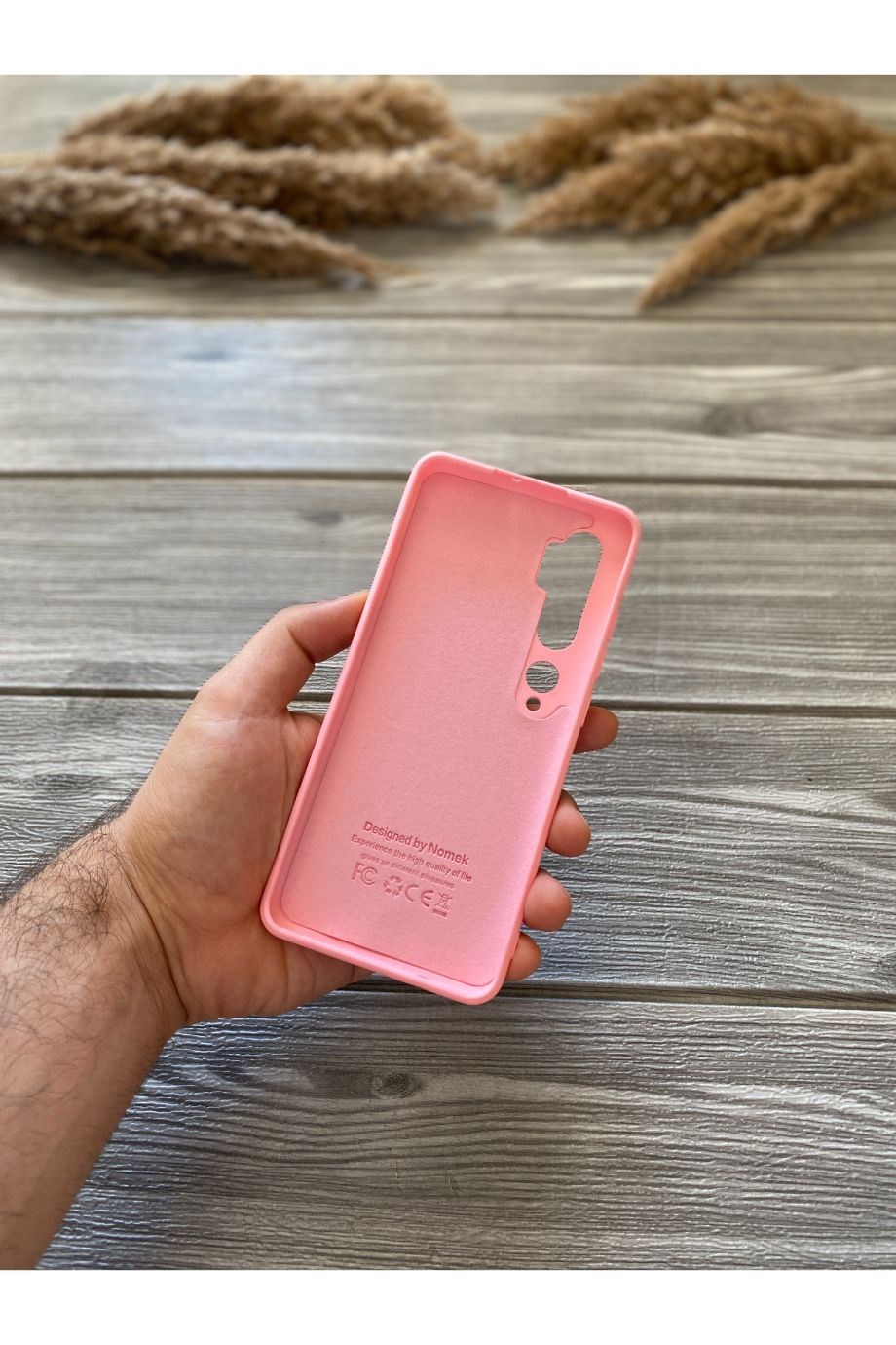Mi Note 10 / Note 10 Pro Pembe Lansman Kılıf