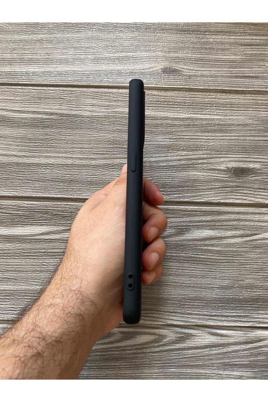 Oppo Reno 5 Lite Siyah Kamera Korumalı Lansman Kılıf