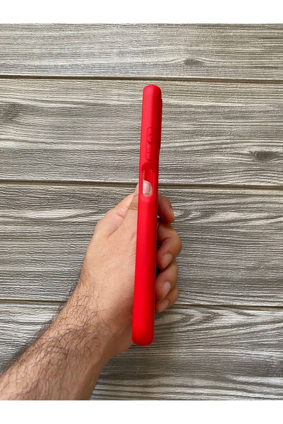 Poco M3 Kırmızı Kamera Korumalı Lansman Kılıf