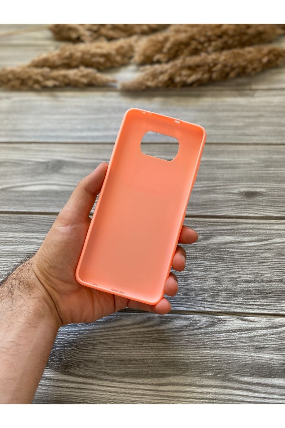 Poco X3 / Poco X3 Nfc / X3 Pro Pembe Kamera Sürgülü Silikon Kılıf