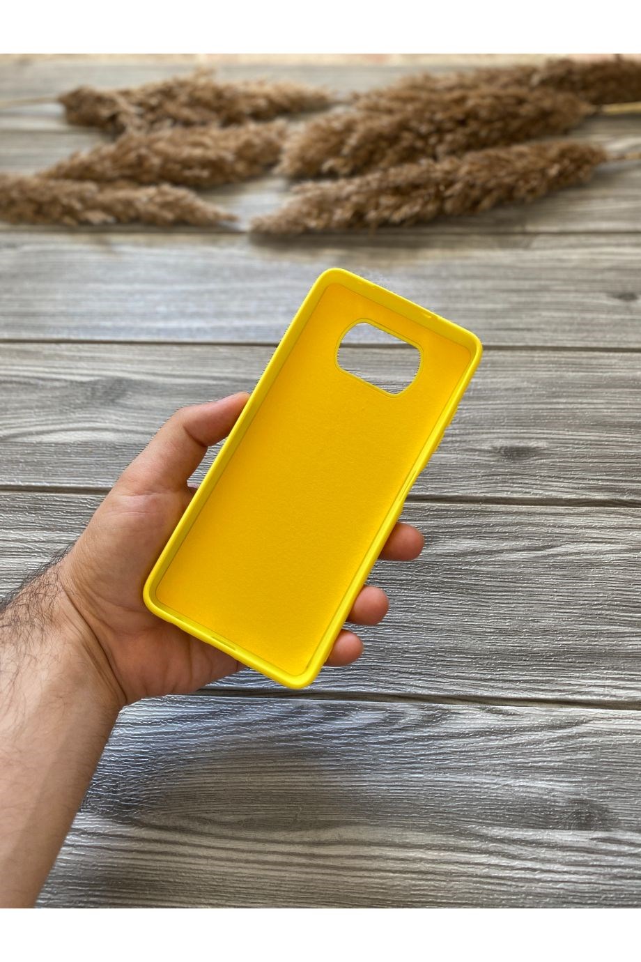 Poco X3 / X3 Nfc / X3 Pro Sarı Lansman Kılıf