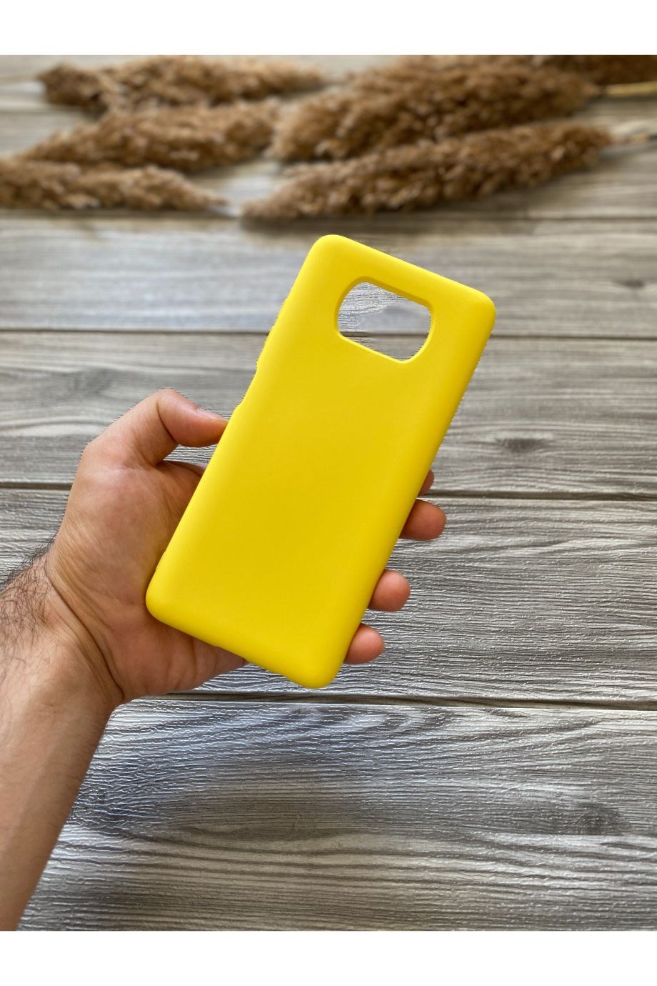Poco X3 / X3 Nfc / X3 Pro Sarı Lansman Kılıf