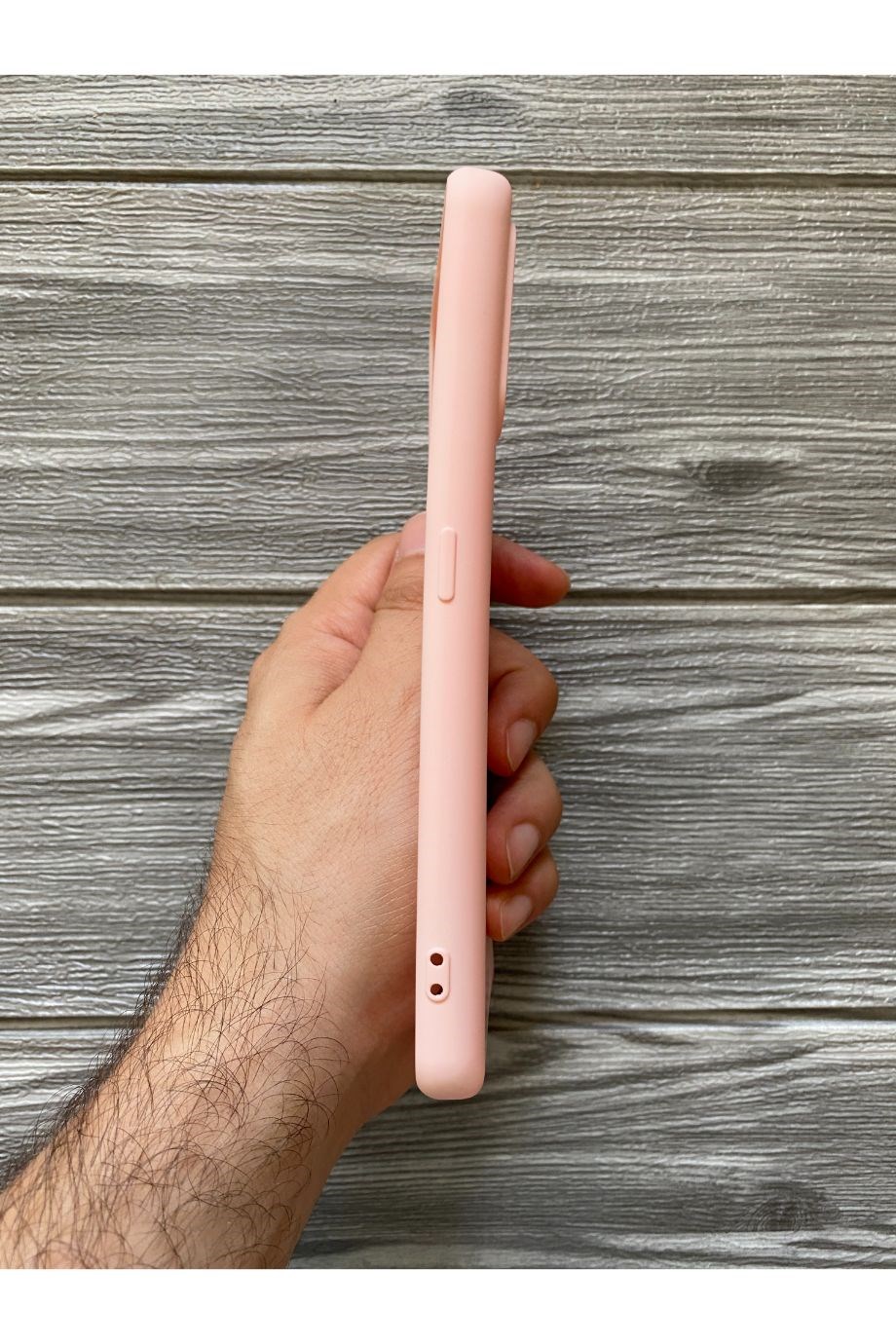 Realme 7 Pro Pembe Kamera Korumalı Lansman Kılıf