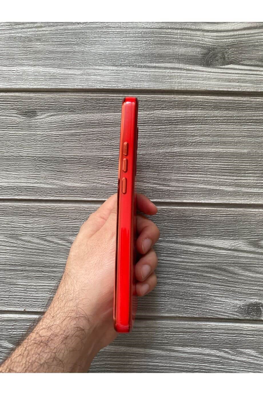 Redmi 9 Kırmızı Premium Silikon Kılıf
