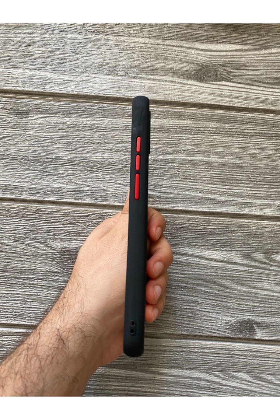 Redmi 9a Siyah Şeffaf Mika Kılıf