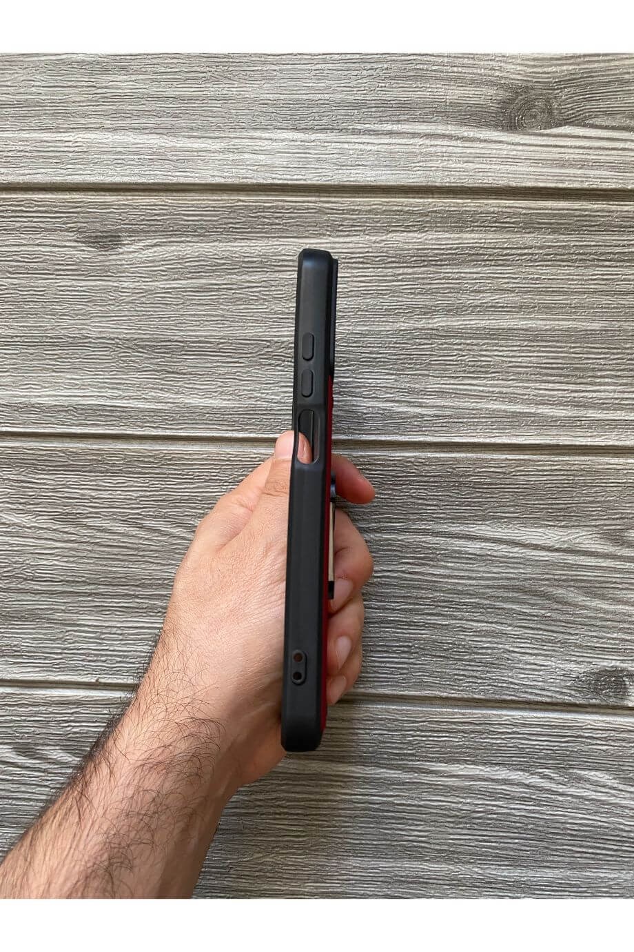Redmi Note 10 Kırmızı Kamera Sürgülü Tank Kılıf
