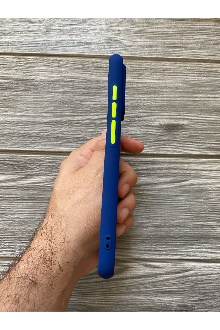 Redmi Note 8 Lacivert Kamera Korumalı Buzlu Mika Kılıf