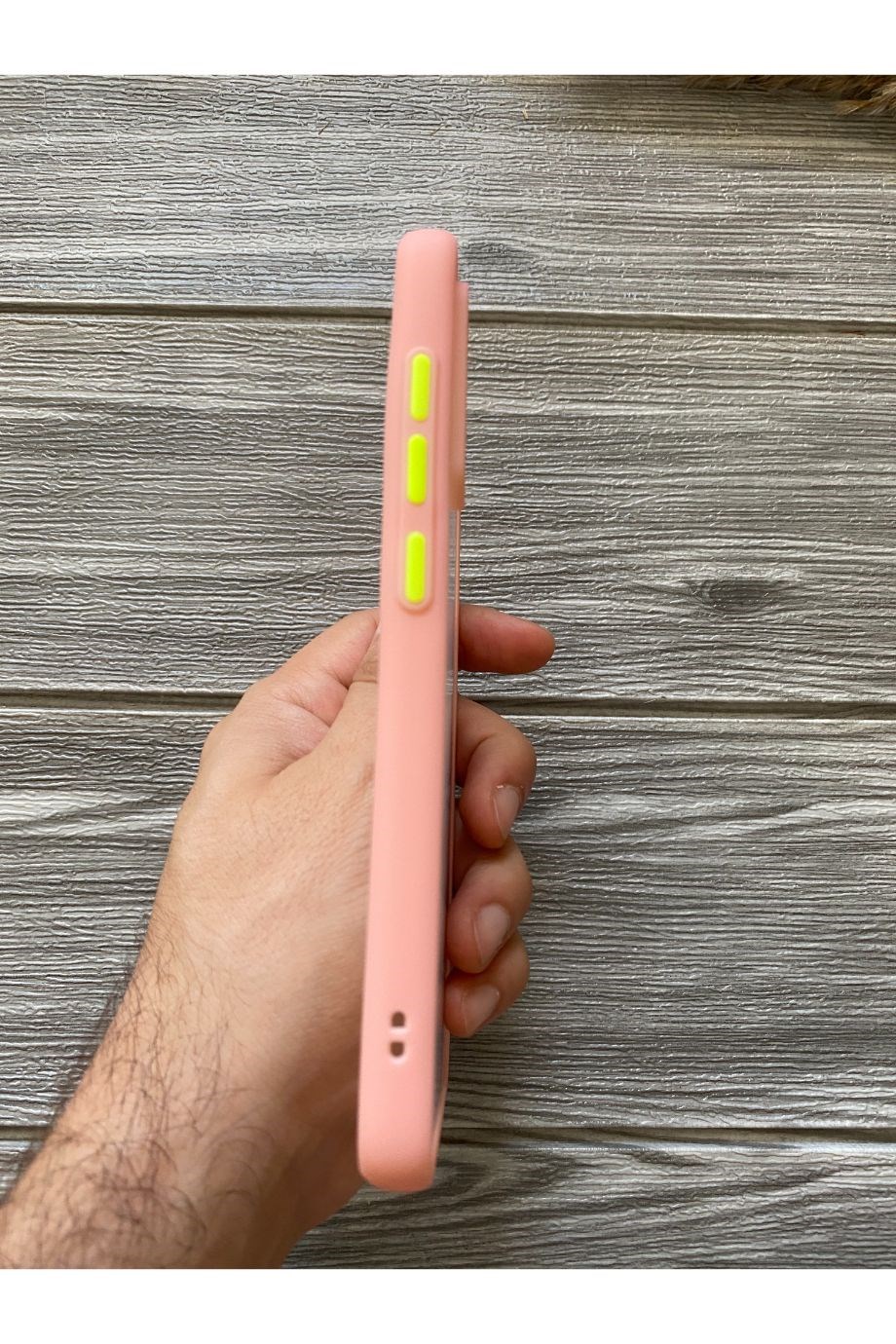 Redmi Note 8 Pembe Kamera Korumalı Buzlu Mika Kılıf