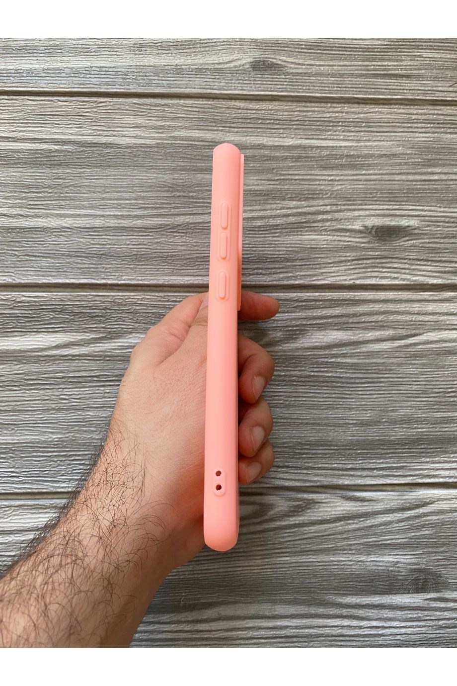 Redmi Note 8 Pembe Kamera Sürgülü Silikon Kılıf