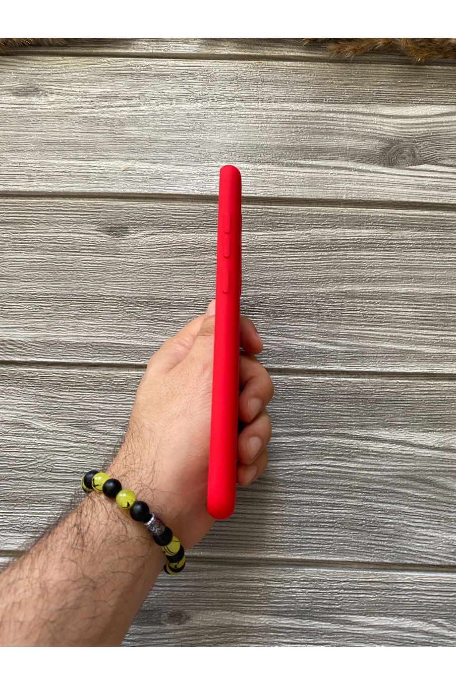 Redmi Note 8 Pro Kırmızı Kamera Korumalı Lansman Kılıf