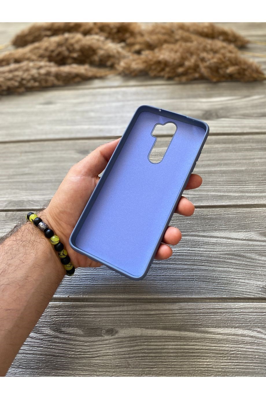 Redmi Note 8 Pro Koyu Mavi Lansman Kılıf