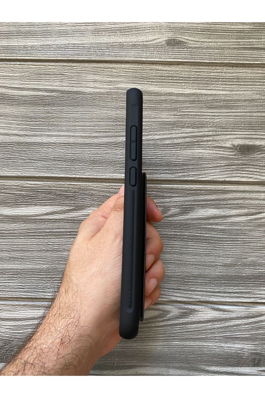 Redmi Note 8 Siyah Mıknatıslı Stant Kılıf