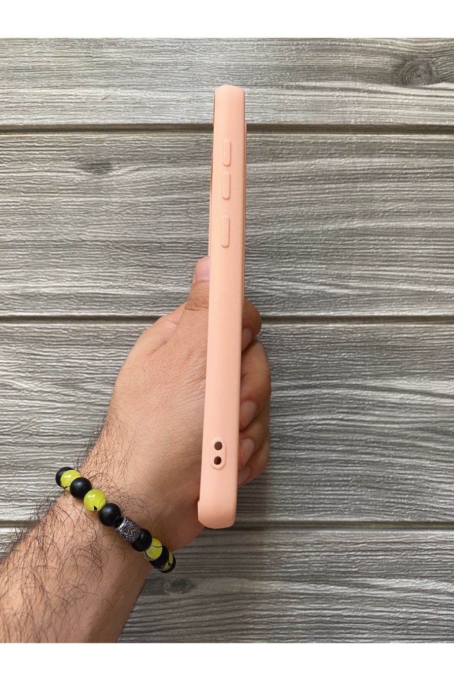 Redmi Note 9 Pembe Kamera Sürgülü Kılıf