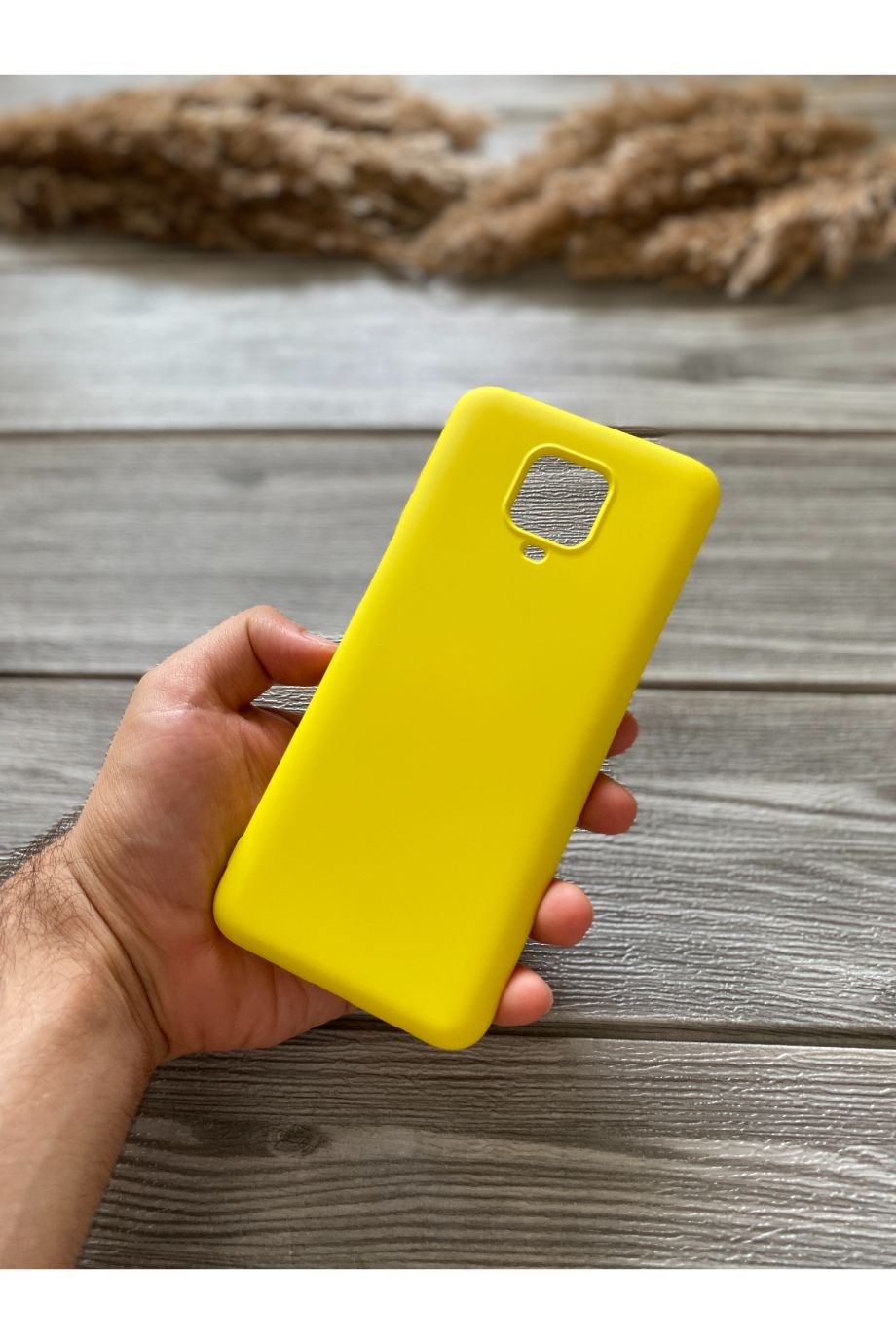 Redmi Note 9 Pro / 9s Sarı Lansman Kılıf