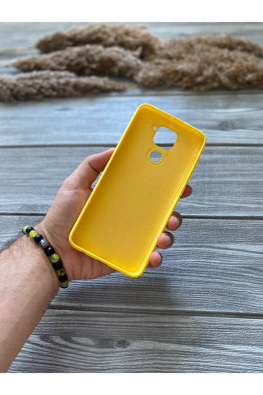 Redmi Note 9 Sarı Lansman Kılıf