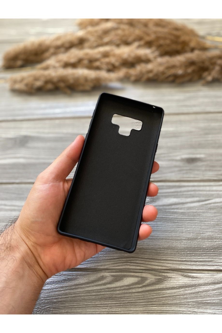 Samsung Note 9 Siyah Lansman Kılıf