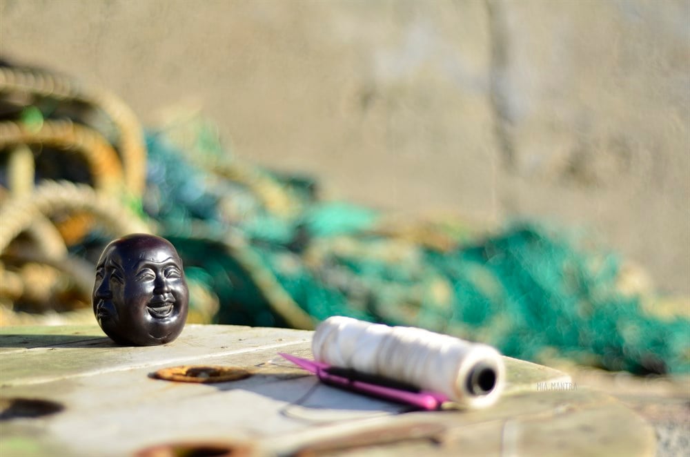 4 Suratlı Mini Buda Objesi  (Neşe, Huzur, Öfke, Üzüntü) (10 cm)