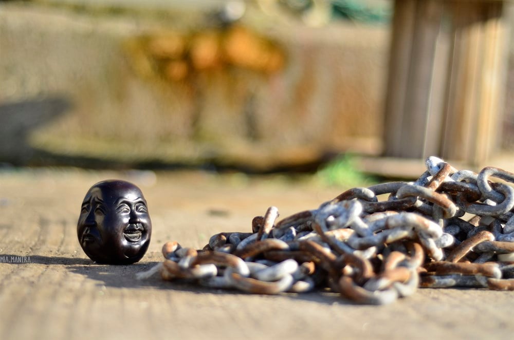 4 Suratlı Mini Buda Objesi  (Neşe, Huzur, Öfke, Üzüntü) (10 cm)
