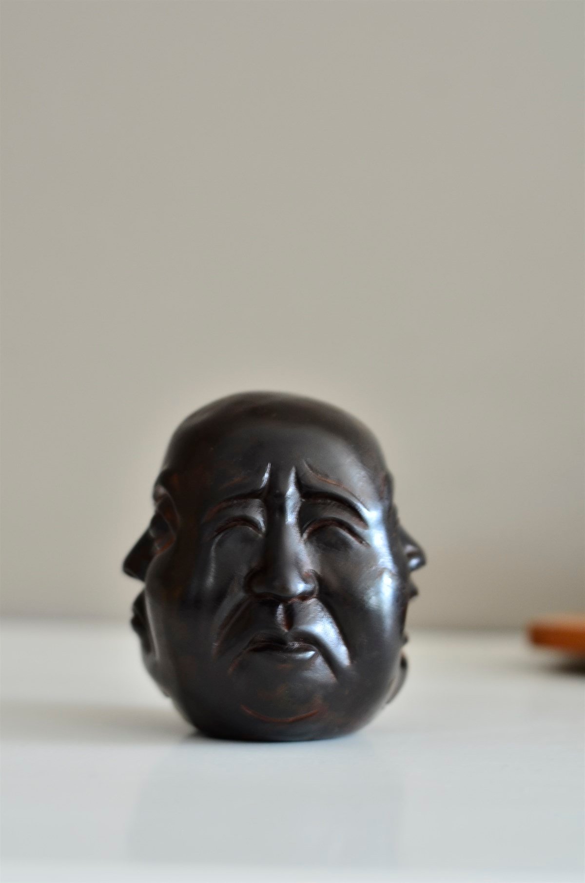 4 Suratlı Mini Buda Objesi  (Neşe, Huzur, Öfke, Üzüntü) (10 cm) - Miamantra