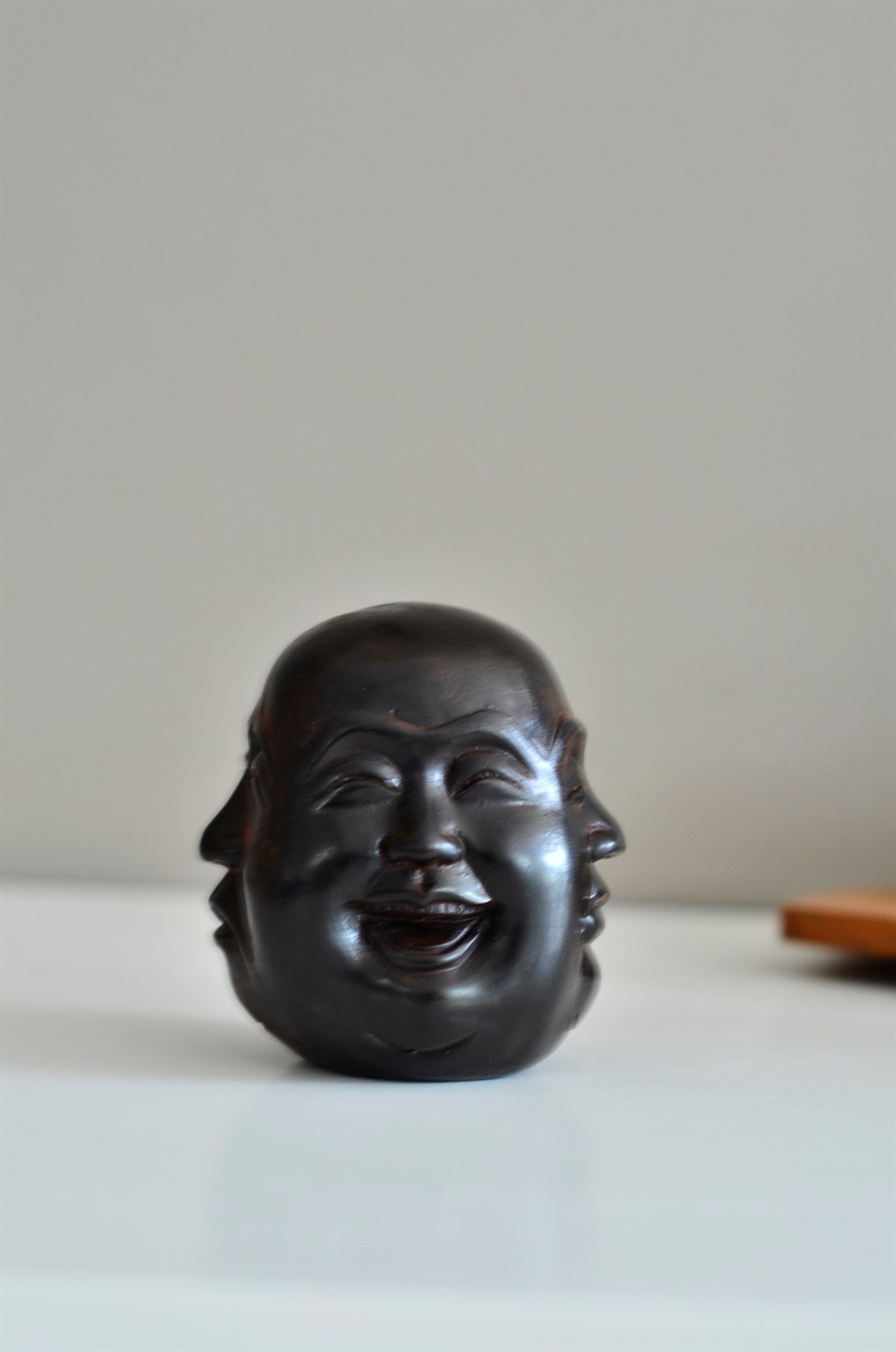 4 Suratlı Mini Buda Objesi  (Neşe, Huzur, Öfke, Üzüntü) (10 cm) - Miamantra