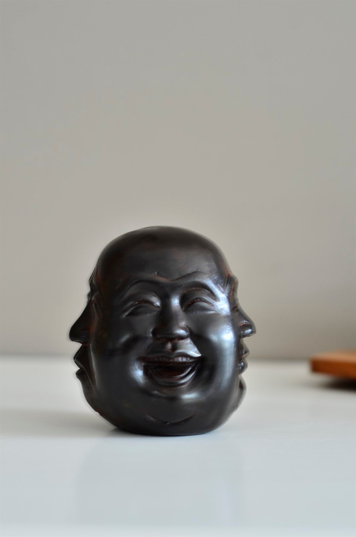 4 Suratlı Mini Buda Objesi  (Neşe, Huzur, Öfke, Üzüntü) (10 cm) - Miamantra