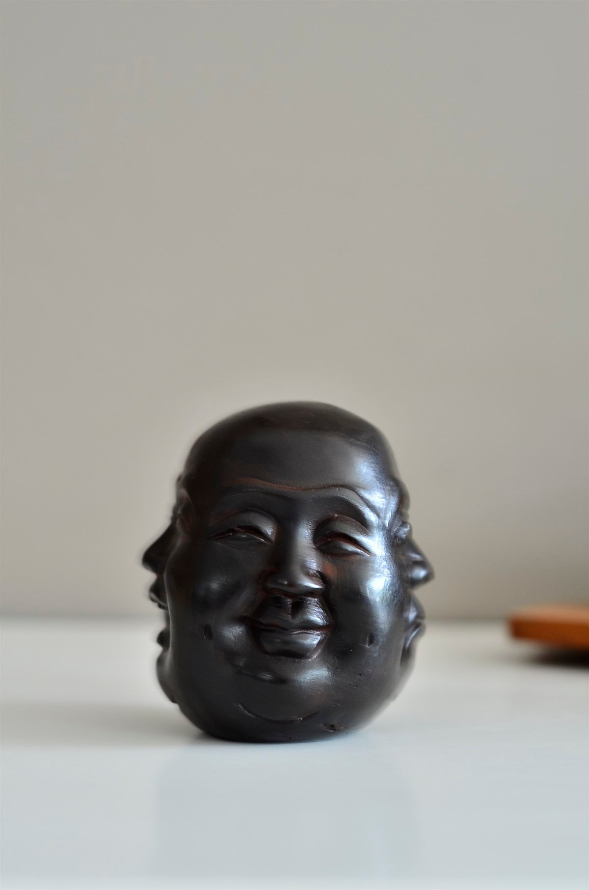 4 Suratlı Mini Buda Objesi  (Neşe, Huzur, Öfke, Üzüntü) (10 cm) - Miamantra