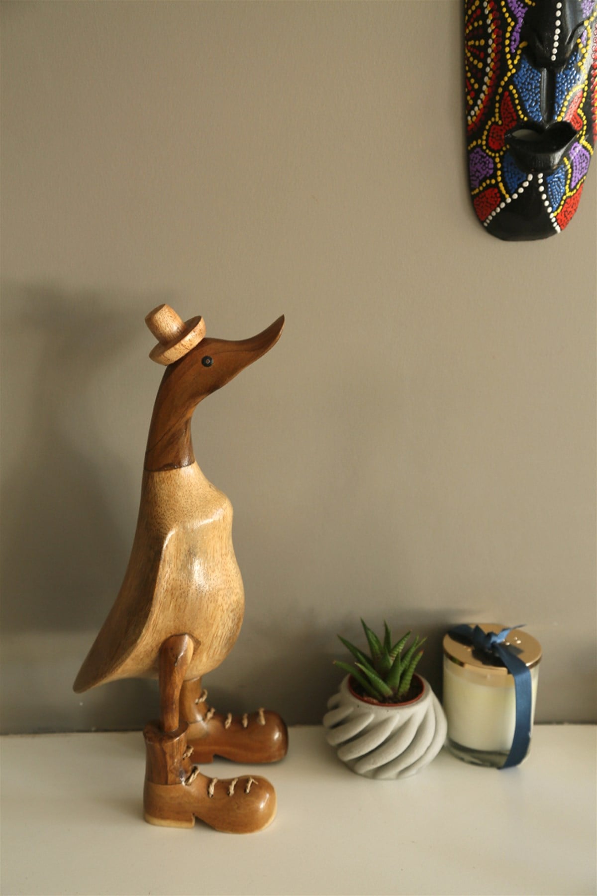 Ahşap Ördek (35 cm) - Miamantra