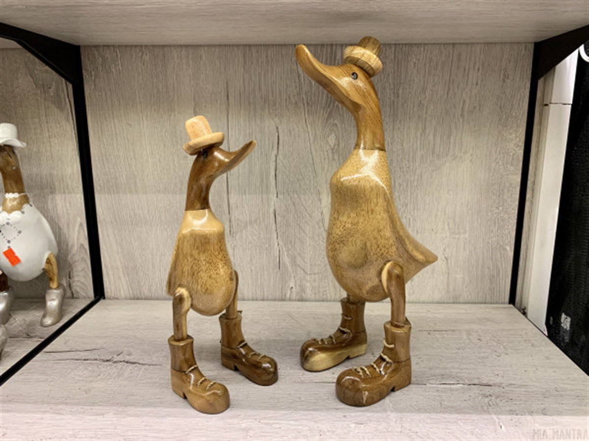 Ahşap Ördek (35 cm ve 30 cm)