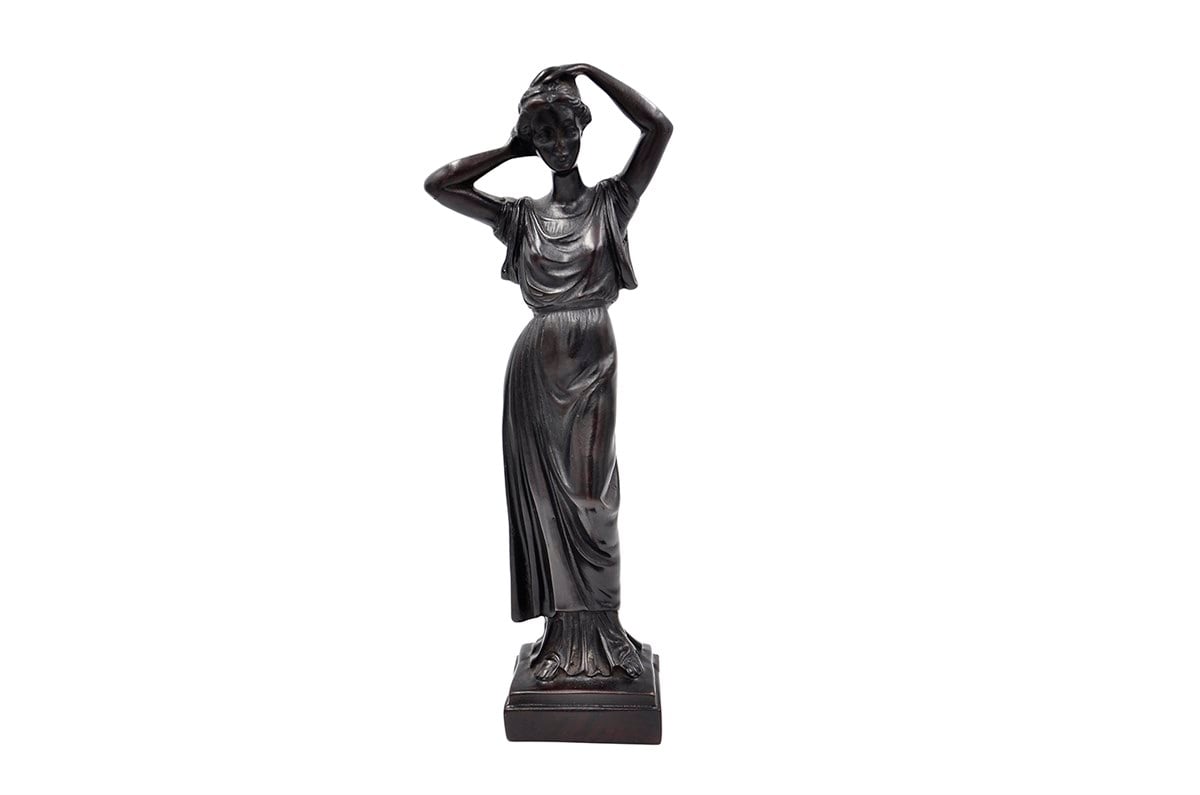 Antik Yunan Kadını Heykelciği - Antik Seri (24 cm)