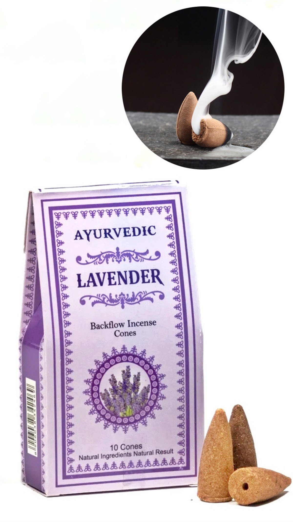 Ayurvedic Lavanta Geri Akış (Backflow) Tütsü