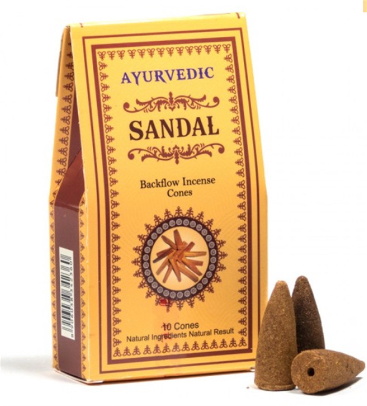 Ayurvedic Sandalağacı Geri Akış (Backflow) Tütsü