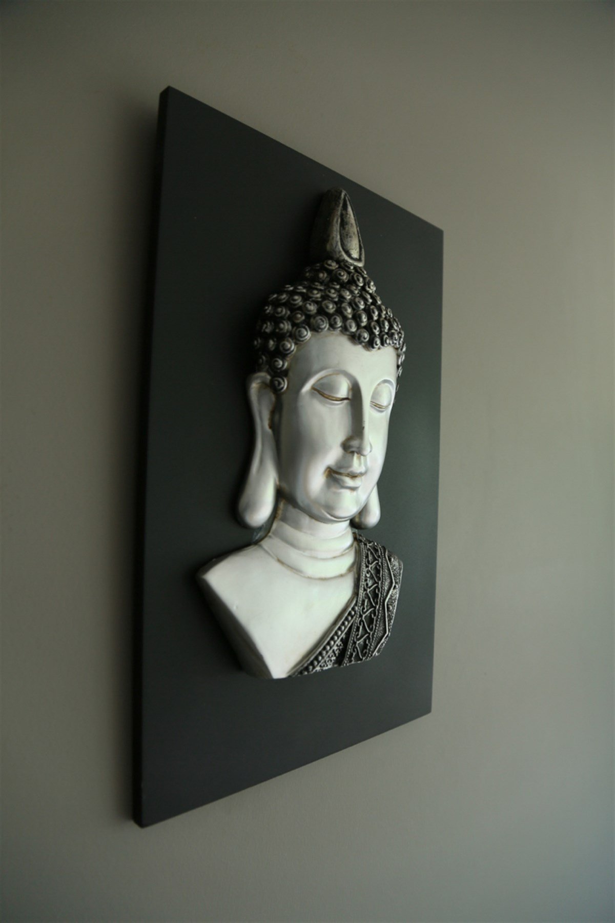 Buda Kafası Pano - 32 cm - Miamantra