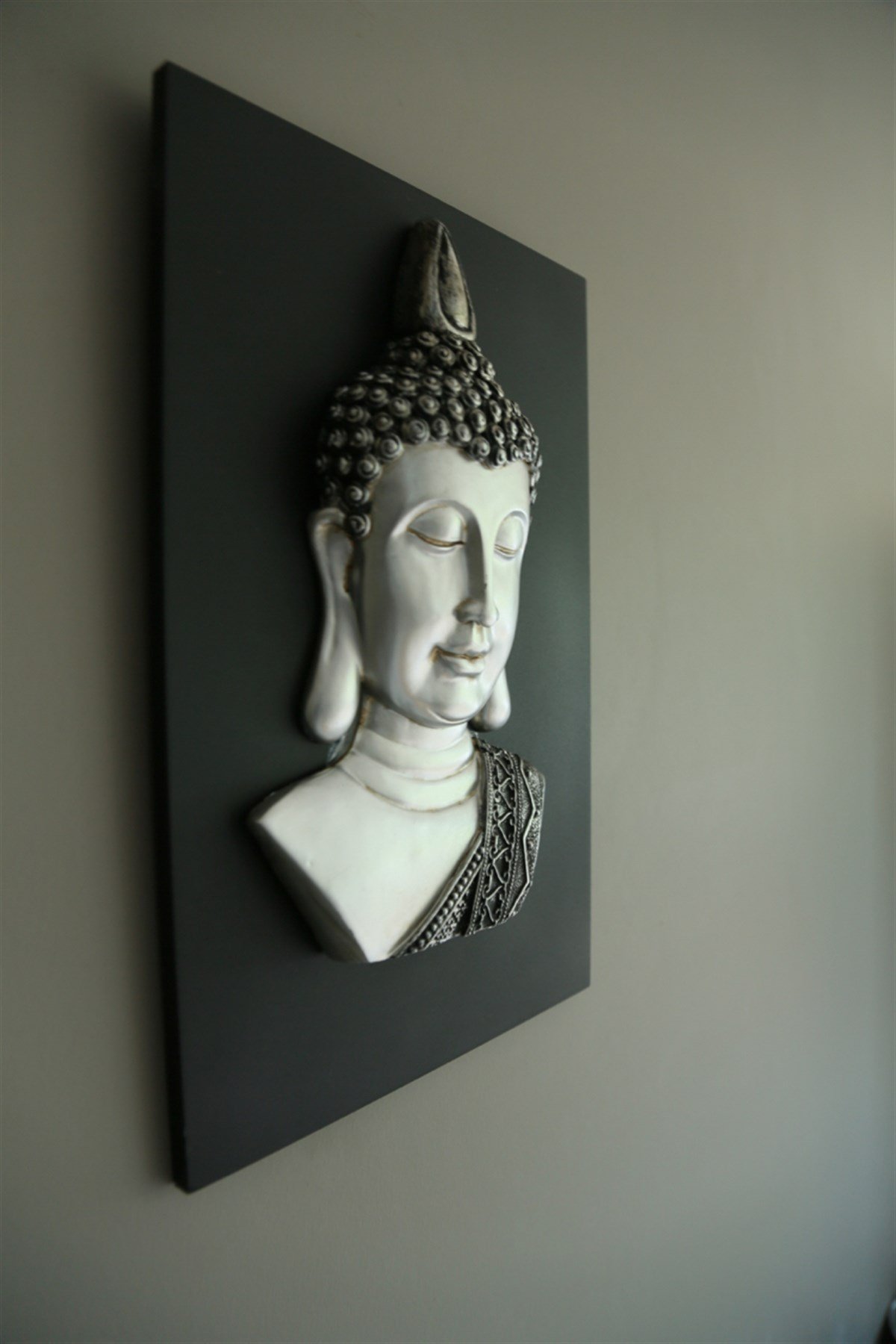 Buda Kafası Pano - 32 cm - Miamantra
