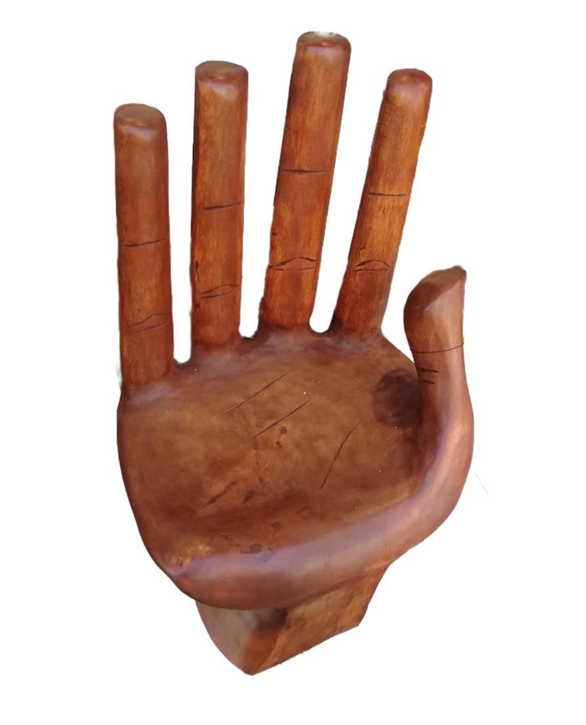 El Şeklinde Ahşap Sandalye - Orta Boy (90 cm) - Model 3