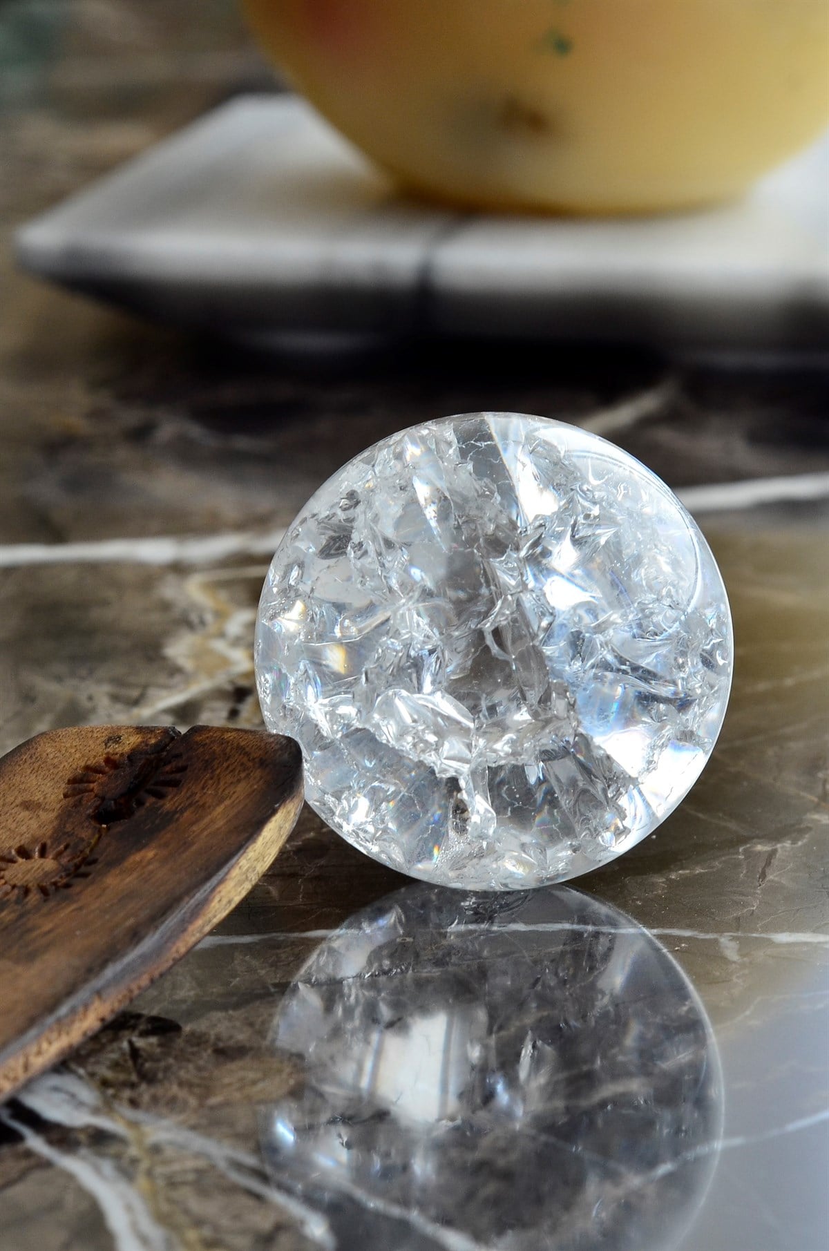 Feng Shui Kristal Cam Küre 50 mm - Miamantra