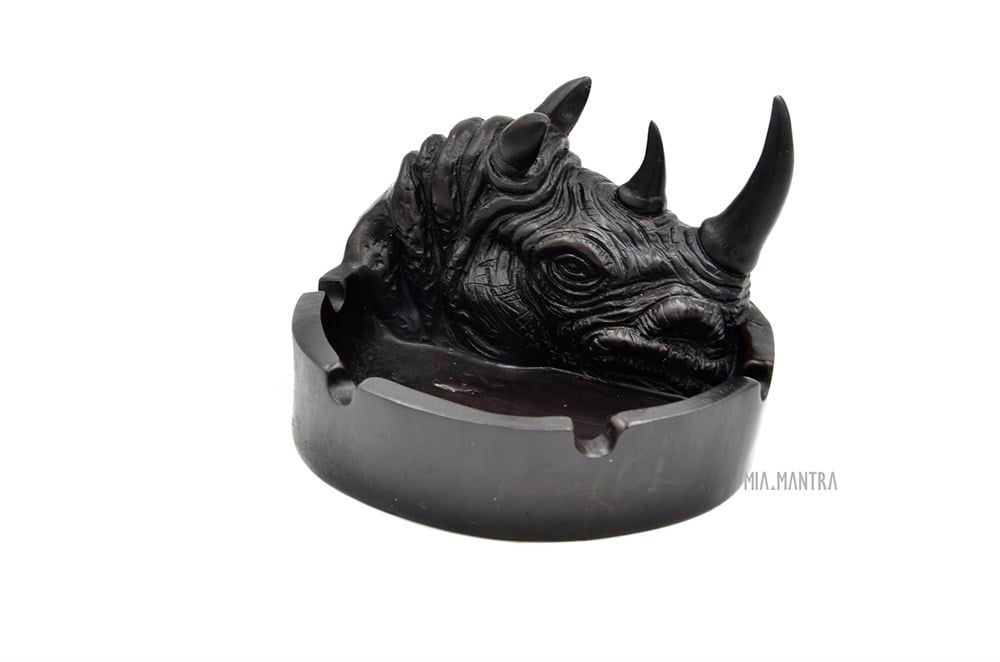 Gergedanlı Reçine Küllük (Çap: 10 cm)