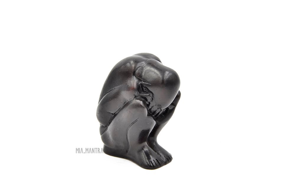 İçine Dönen İnsan Heykelciği (Kozmik Yumurta Yoga Pozu - Brahmandasana) (8 cm)