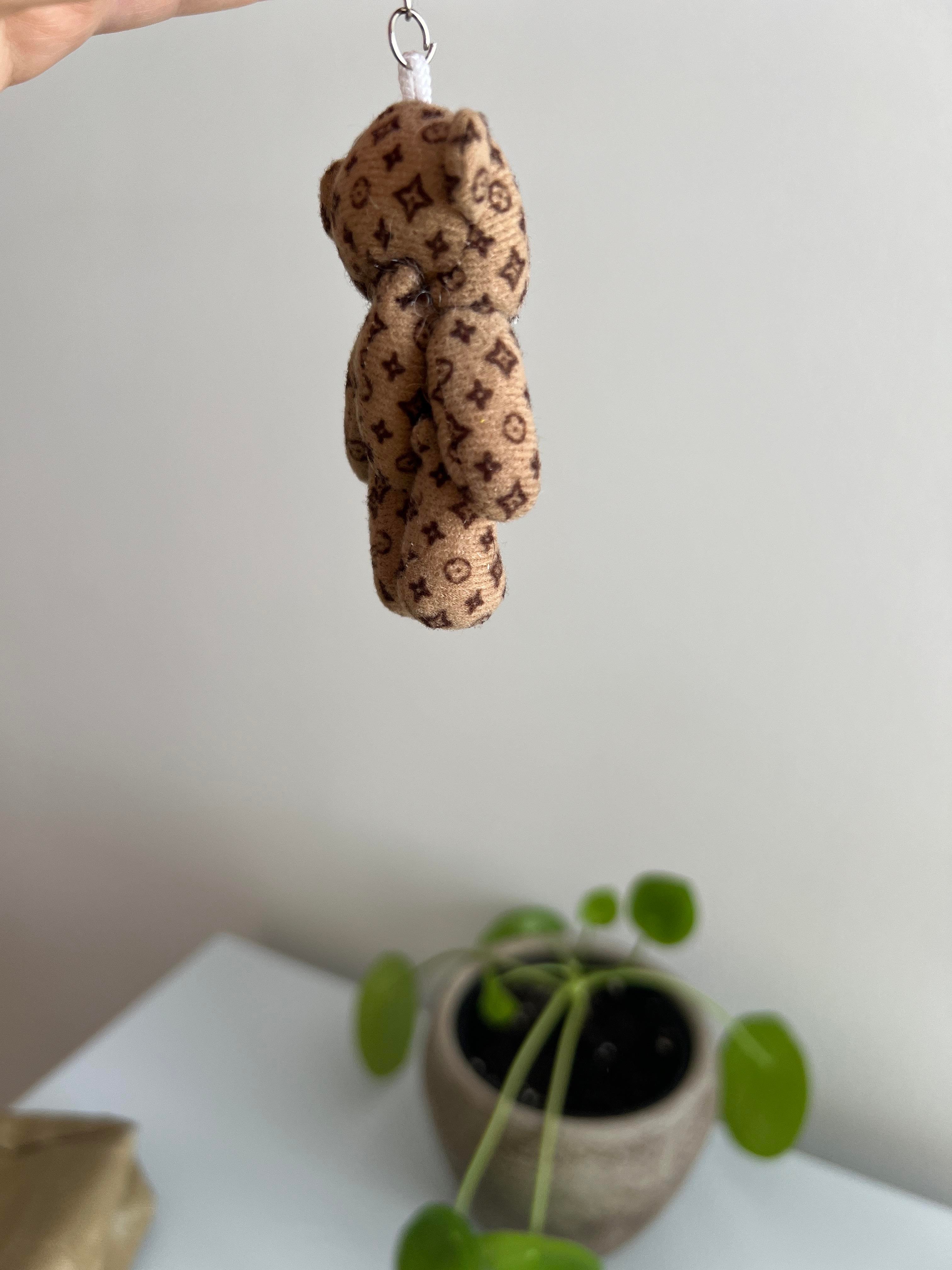 Kahverengi Minik Ayıcık Şeklinde Peluş Anahtarlık/Çanta Süsü Anahtarlık Küçük Boy Ayıcık - Miamantra