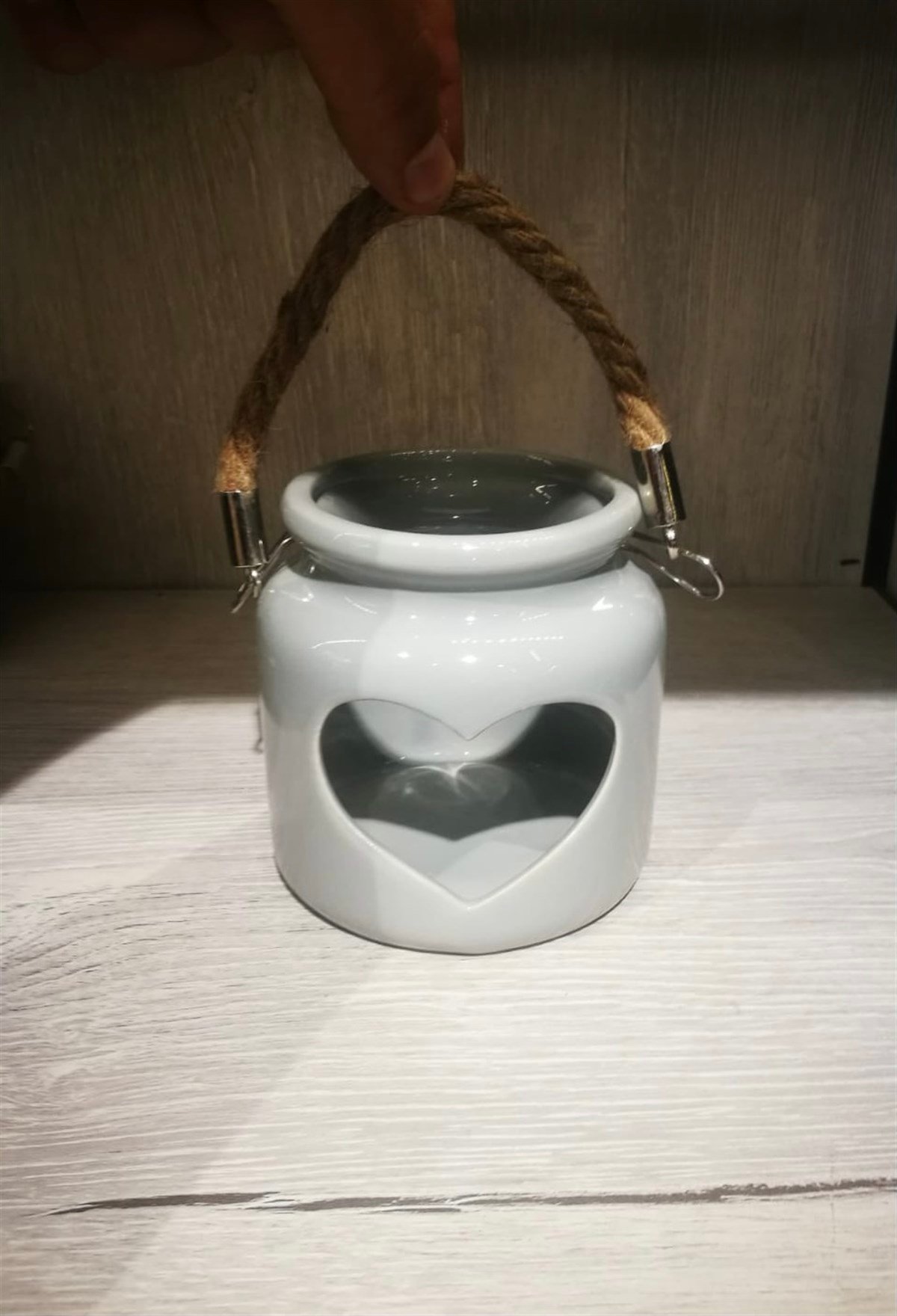 Kalpli Hasır Kulplu Buhurdanlık