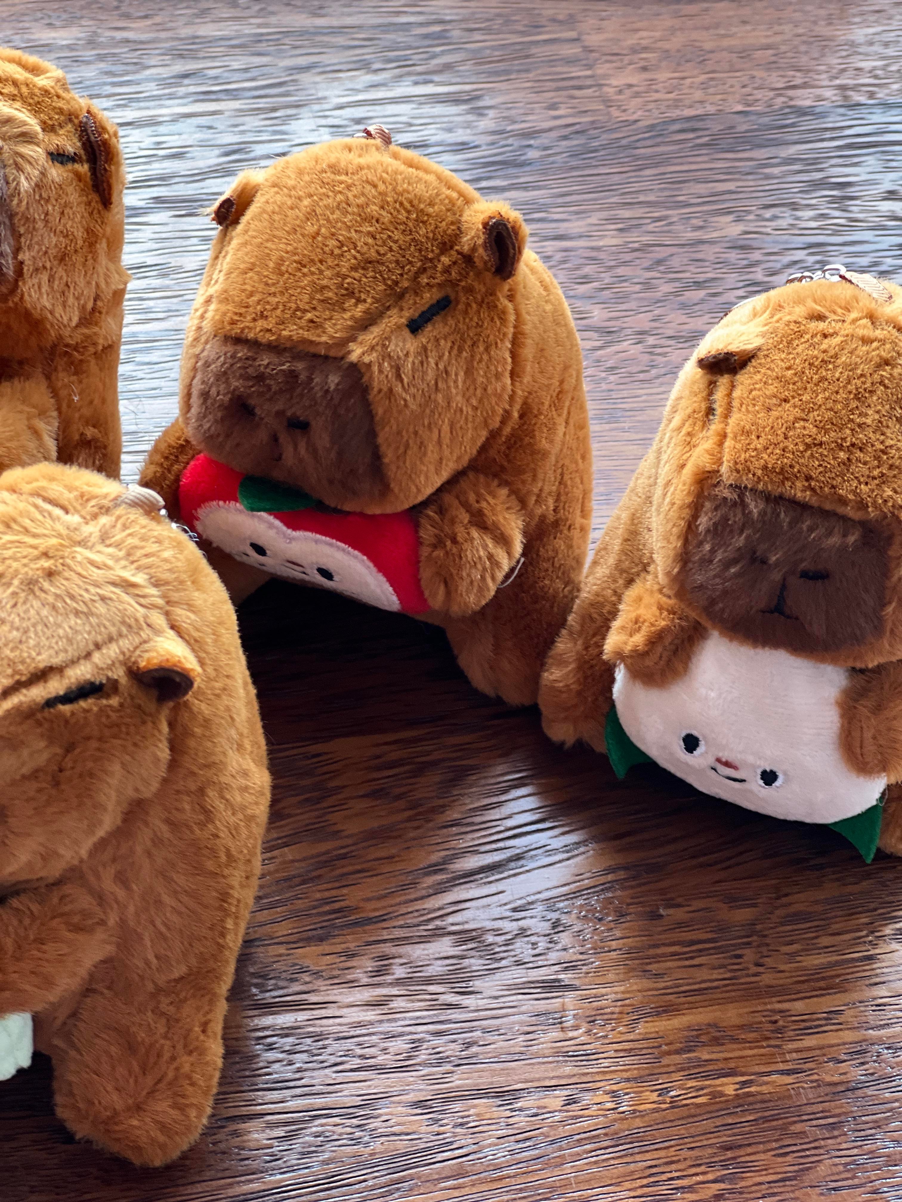 Kapibara Peluş Anahtarlık/Kapibara Çanta Süsü Peluş Oyuncak - Miamantra