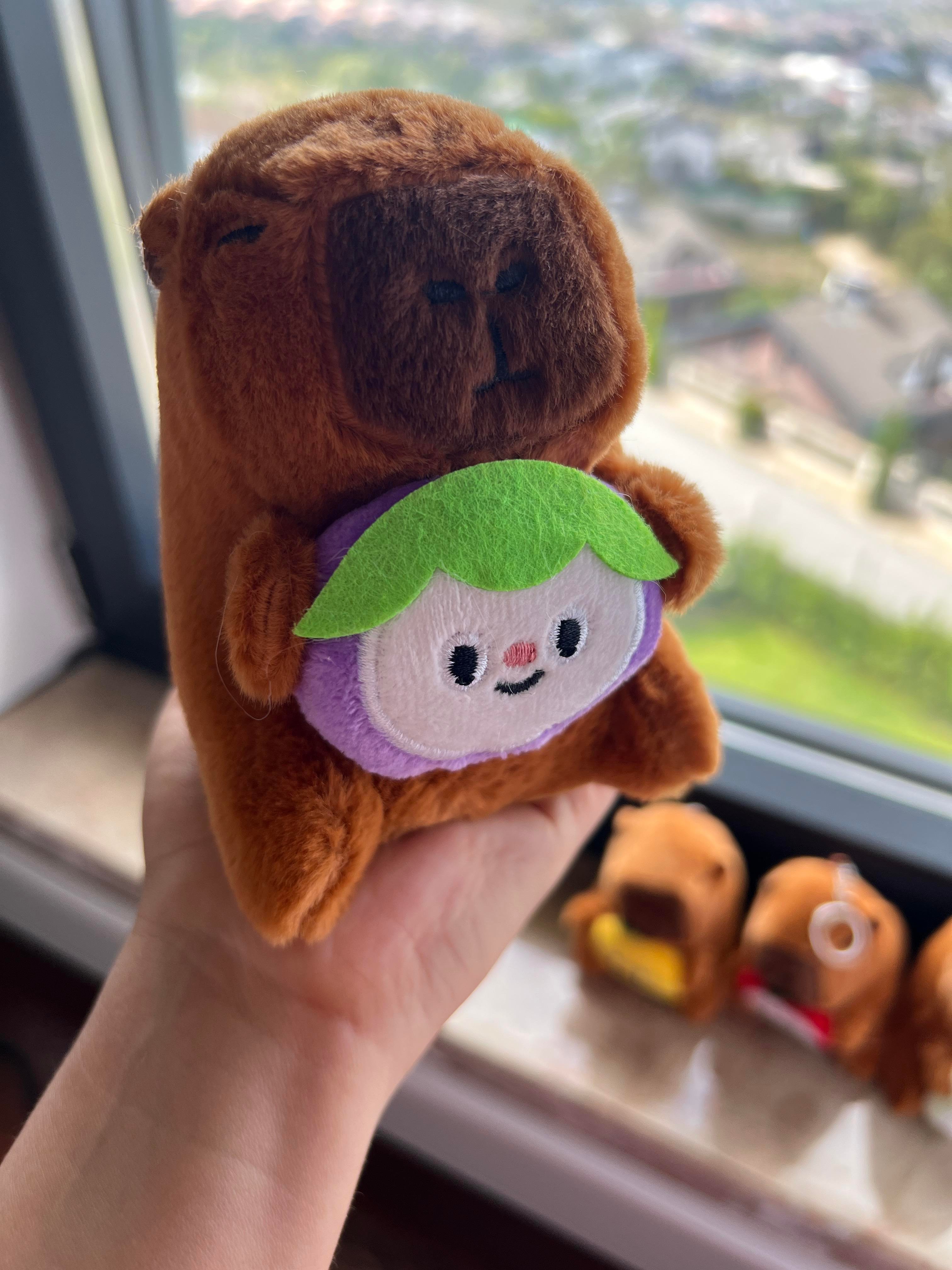 Kapibara Peluş Anahtarlık/Kapibara Çanta Süsü Peluş Oyuncak - Miamantra