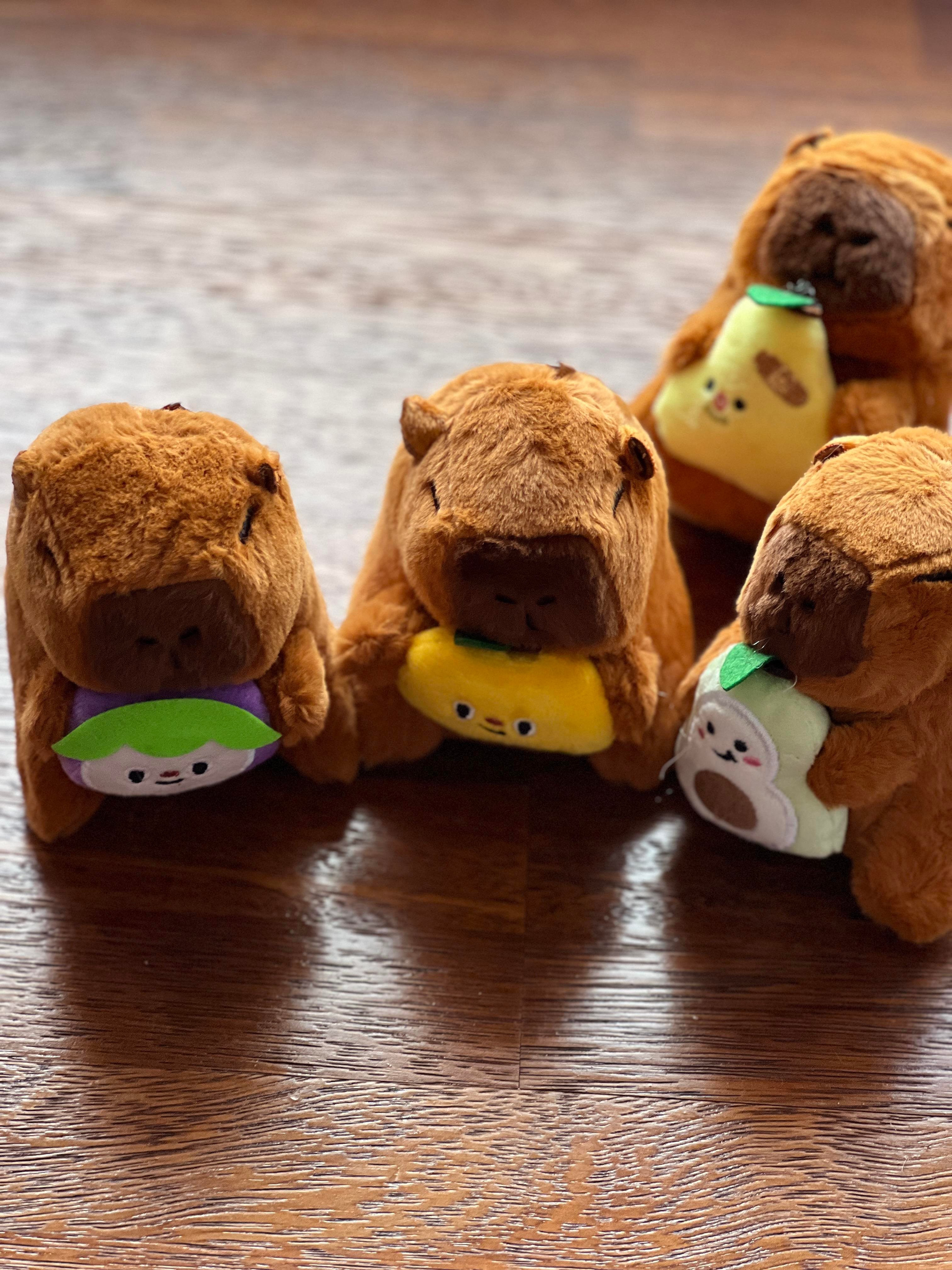 Kapibara Peluş Anahtarlık/Kapibara Çanta Süsü Peluş Oyuncak - Miamantra