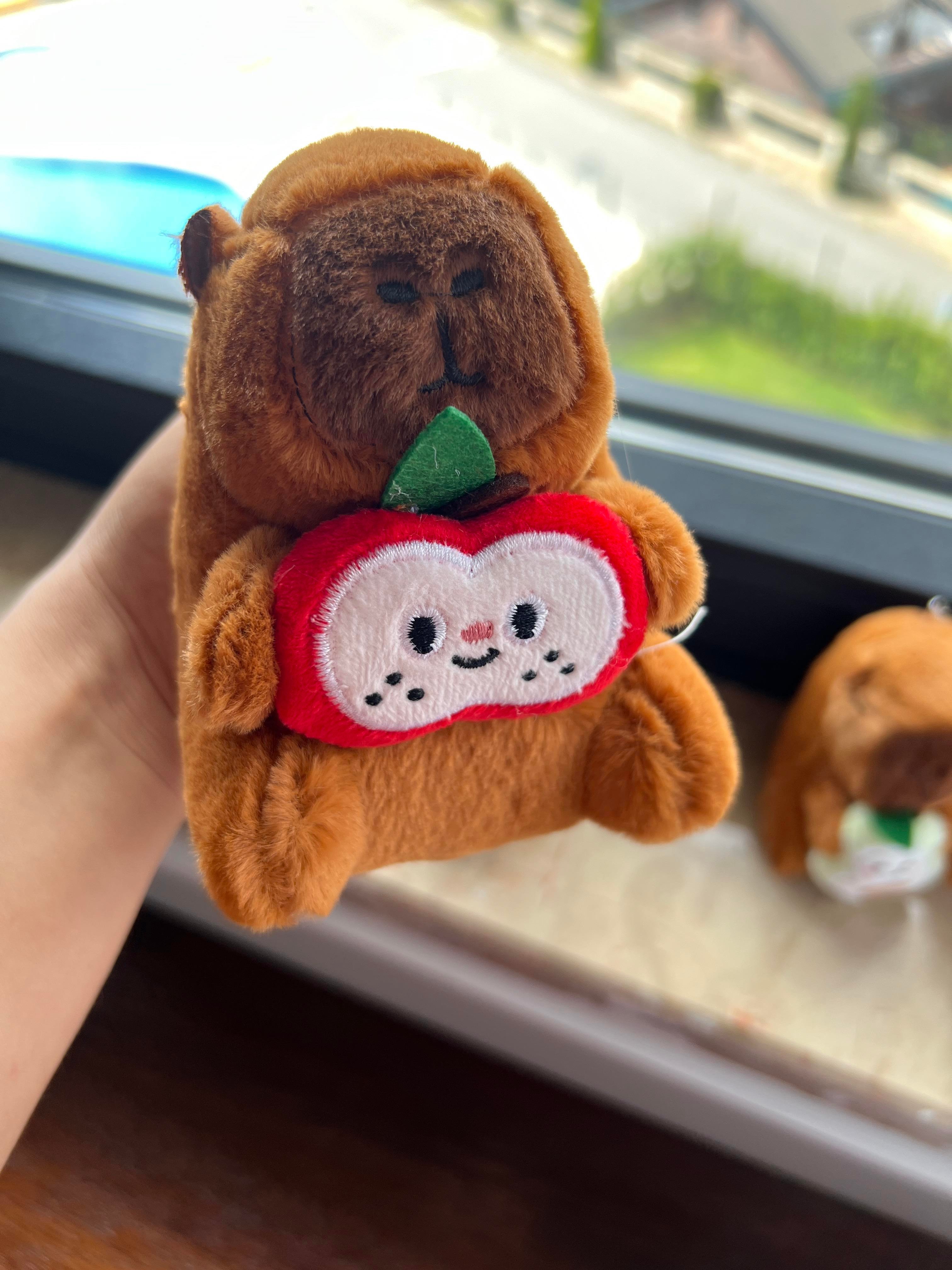 Kapibara Peluş Anahtarlık/Kapibara Çanta Süsü Peluş Oyuncak - Miamantra