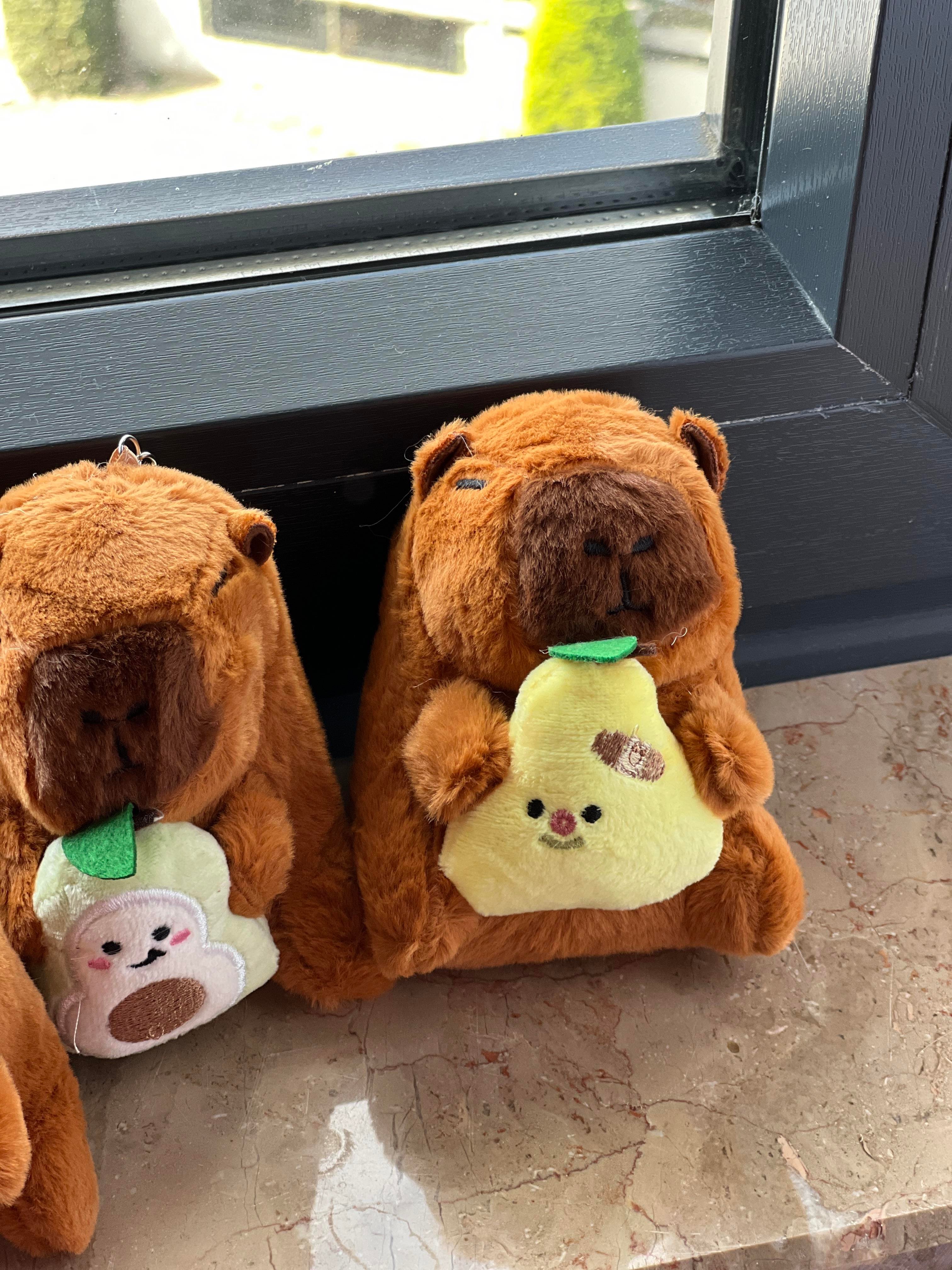 Kapibara Peluş Anahtarlık/Kapibara Çanta Süsü Peluş Oyuncak - Miamantra