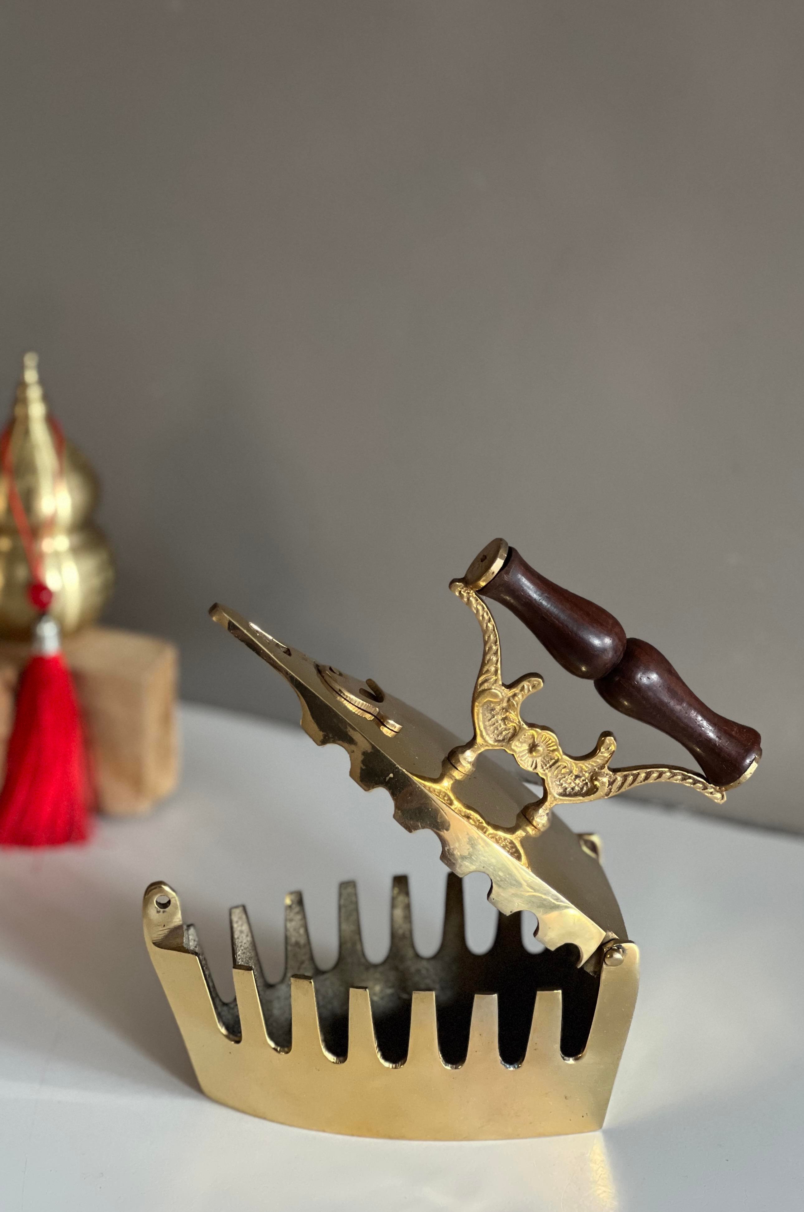 Pirinç Dekoratif Ütü - 15 cm - Miamantra
