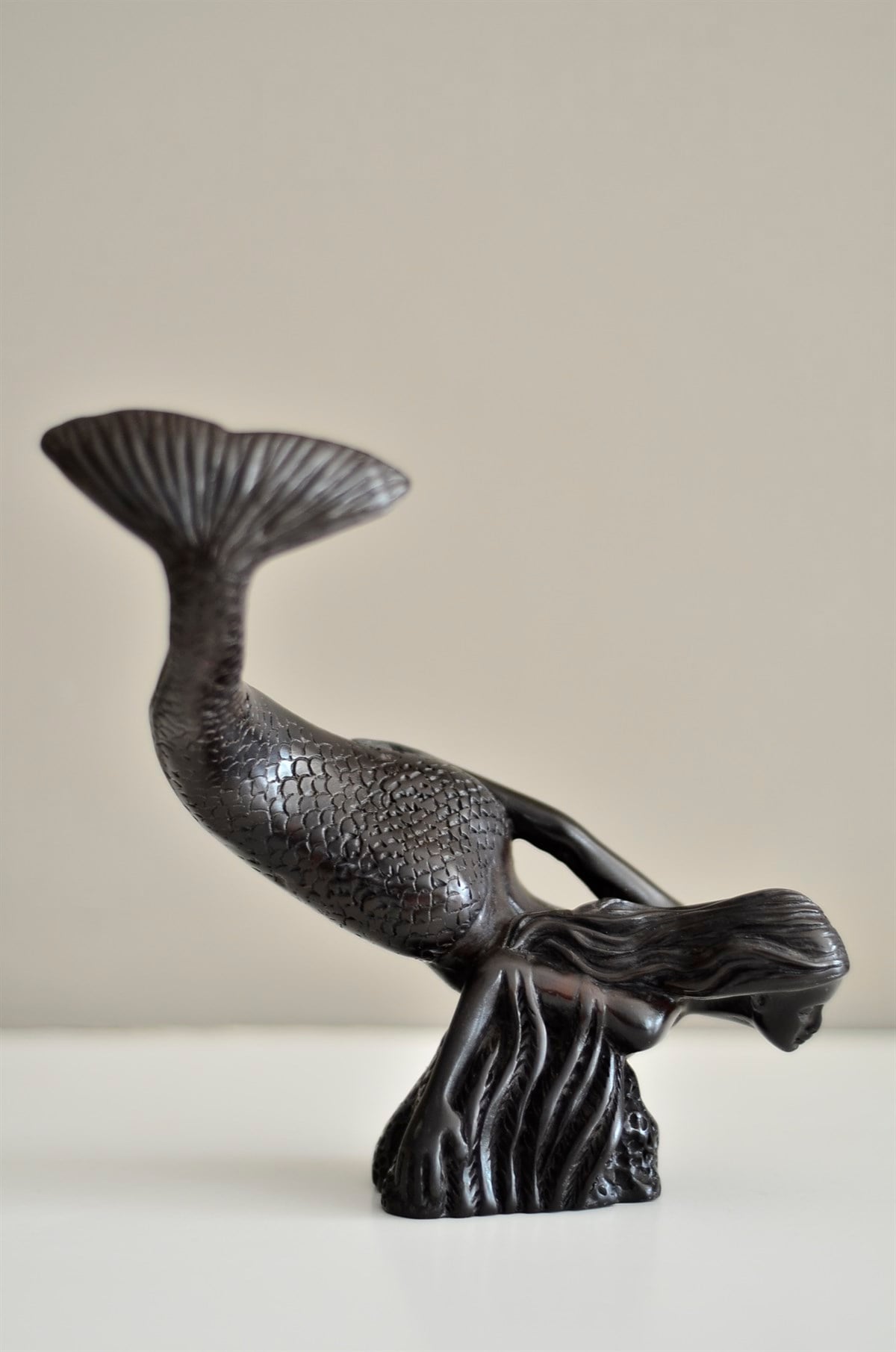 Reçine Deniz Kızı Biblo / Heykelcik (21 cm) - Miamantra