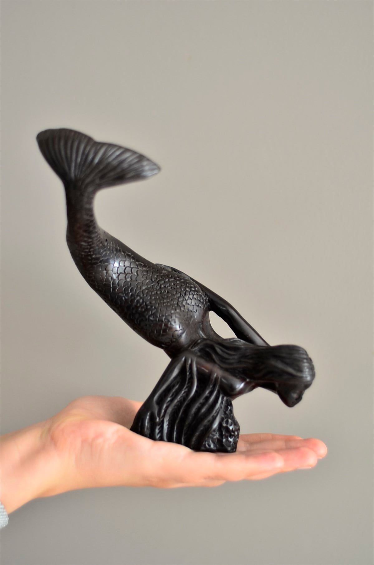 Reçine Deniz Kızı Biblo / Heykelcik (21 cm) - Miamantra